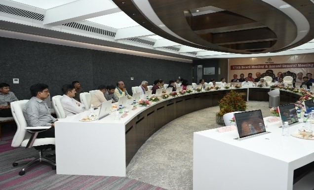 Group of people attending a conference