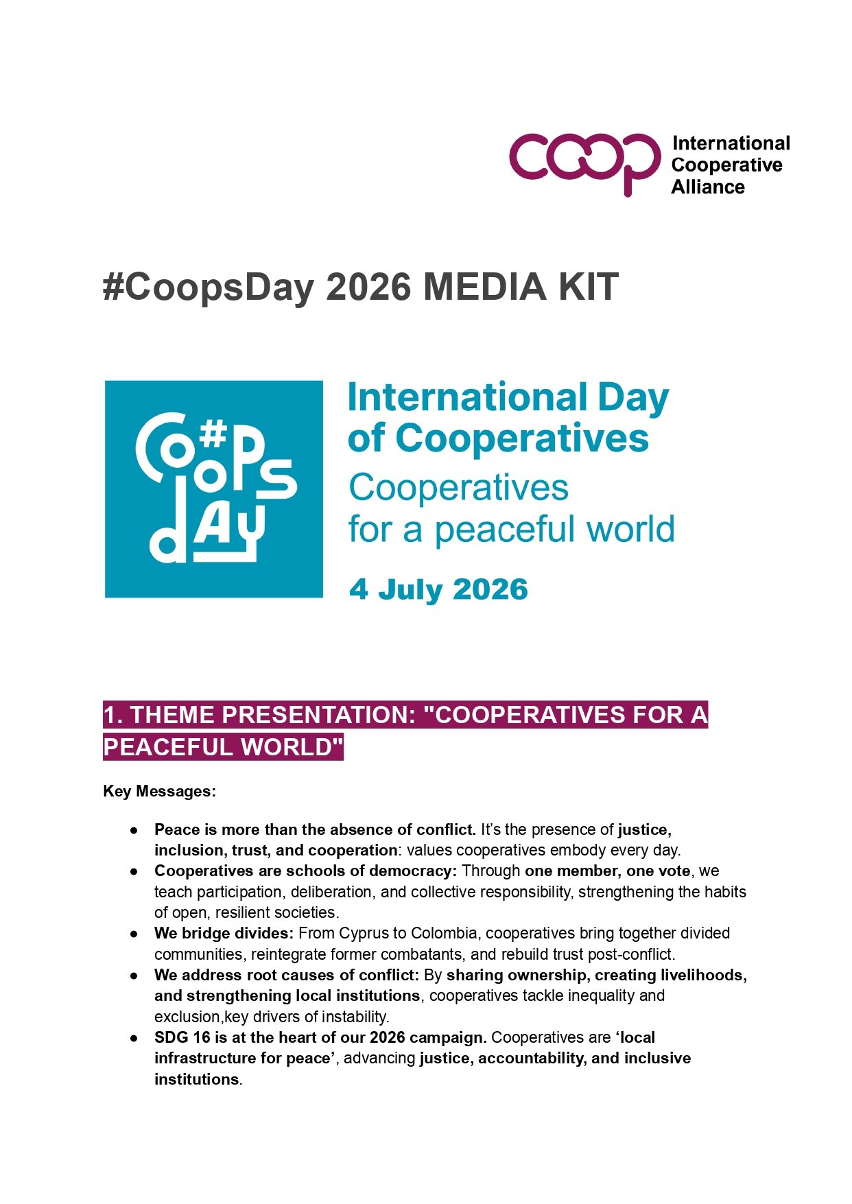 CoopsDay 2026 Media Kit